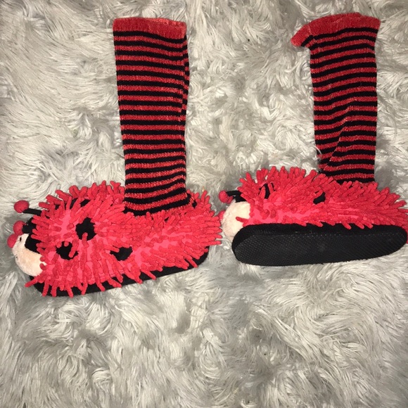 Lady Bug Slippers - Picture 3 of 3